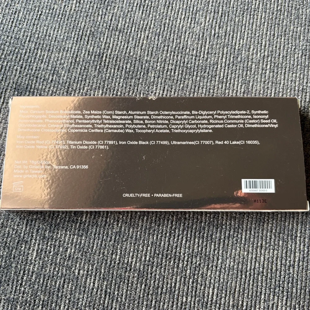 NEW Girlactik The Essential Eyeshadow Palette